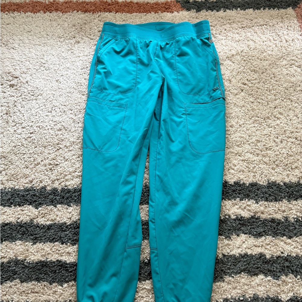 Teal Scrub Pants